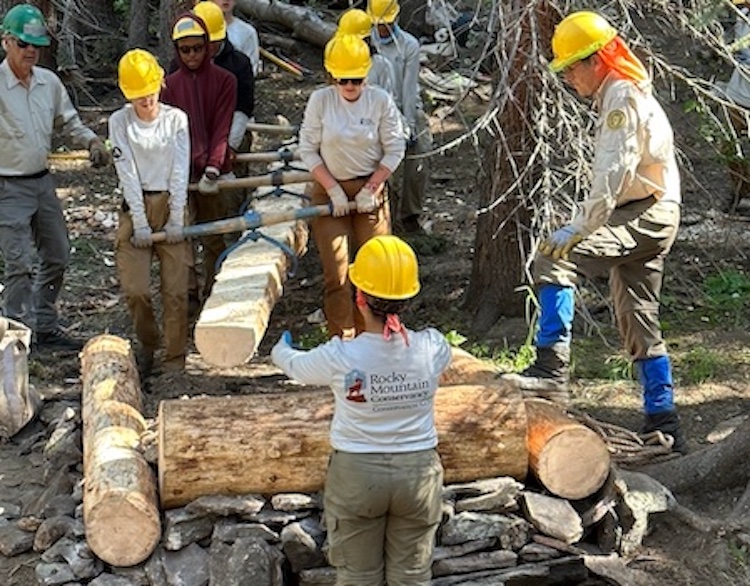 Bridge Building Little Beaver Creek